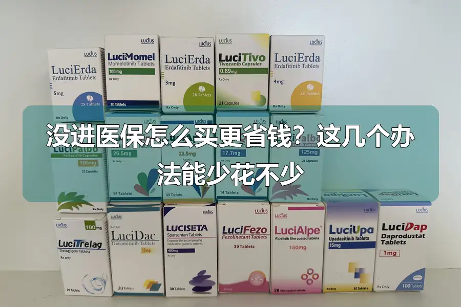 没进医保怎么买更省钱？这几个办法能少花不少